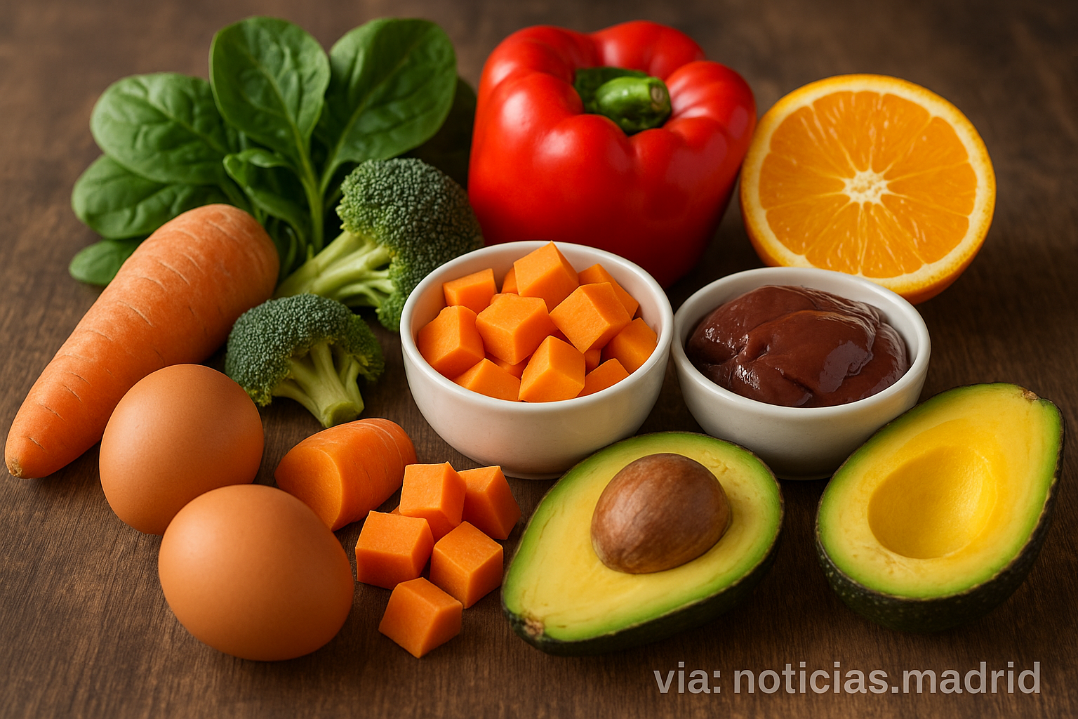 Descripción de alimentos ricos en vitamina A para fortalecer tu visión y salud