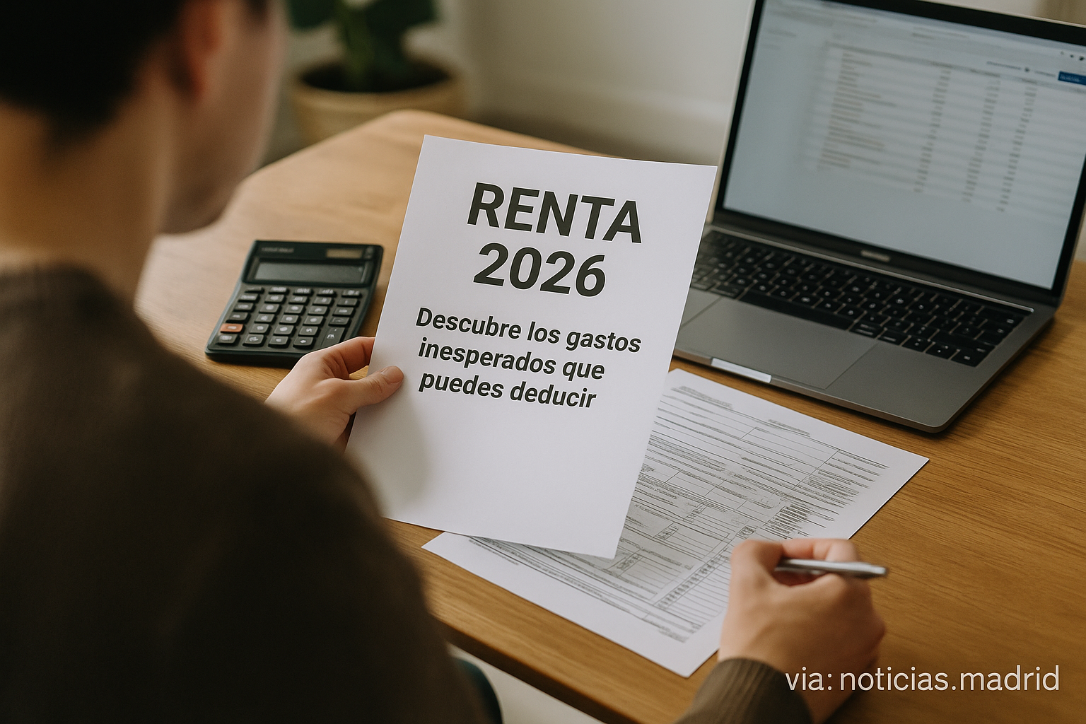 Descubre los gastos inesperados que puedes deducir en tu declaración de la Renta 2026