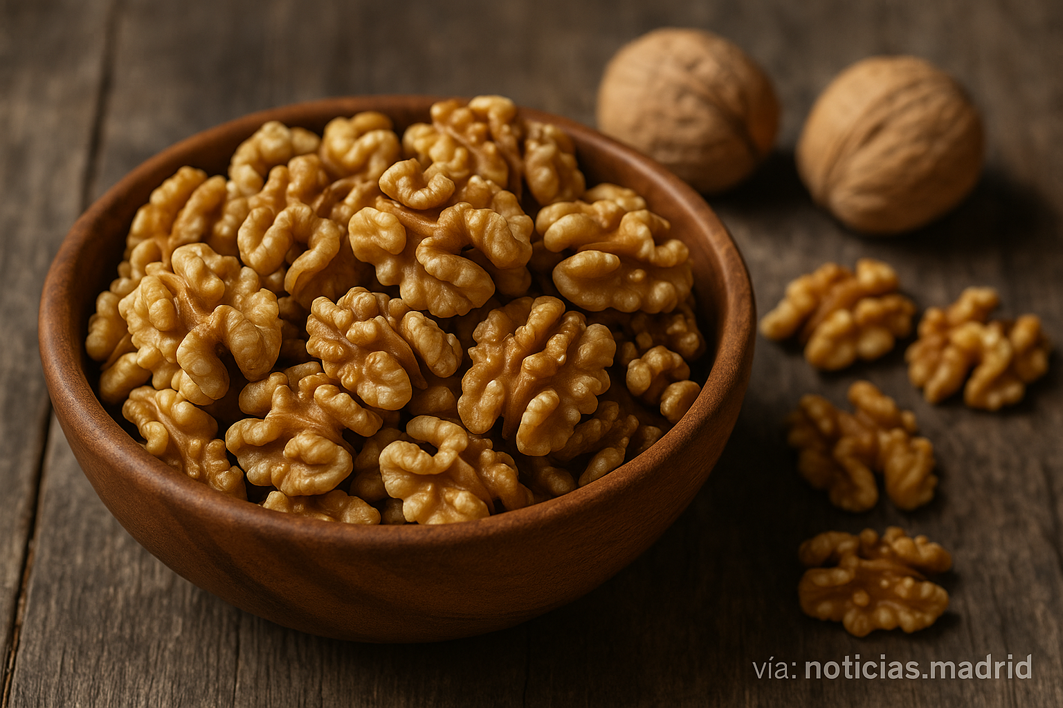 Descubren que las nueces impulsan el envejecimiento saludable: recomendaciones para su consumo óptimo
