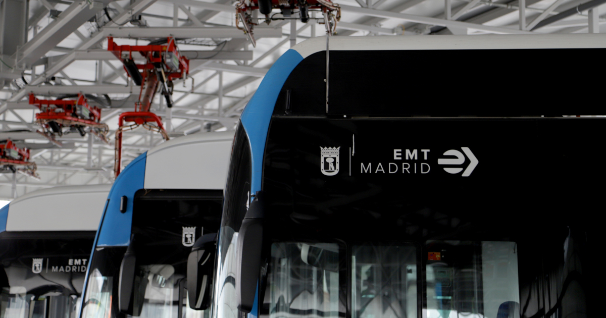 EMT Madrid Instalará 114 Pantógrafos para Electrificar el Centro de Sanchinarro