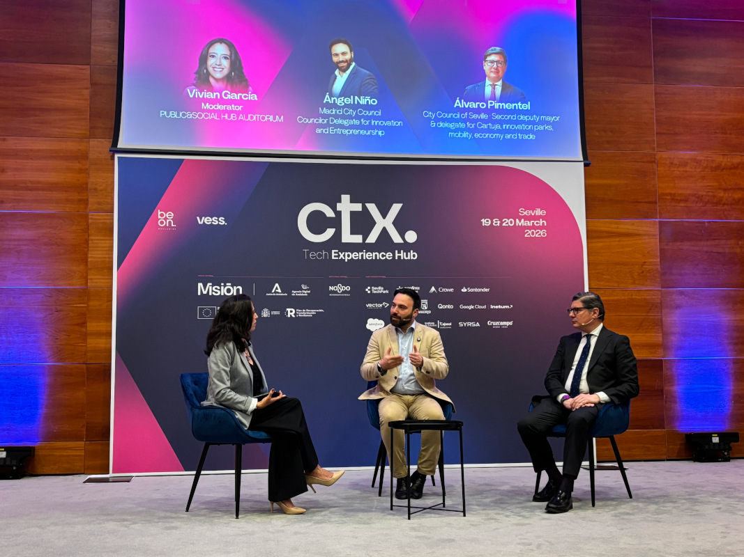 El Ayuntamiento de Madrid destaca el talento emprendedor de la capital en el encuentro tecnológico CTx Tech 2026 de Sevilla