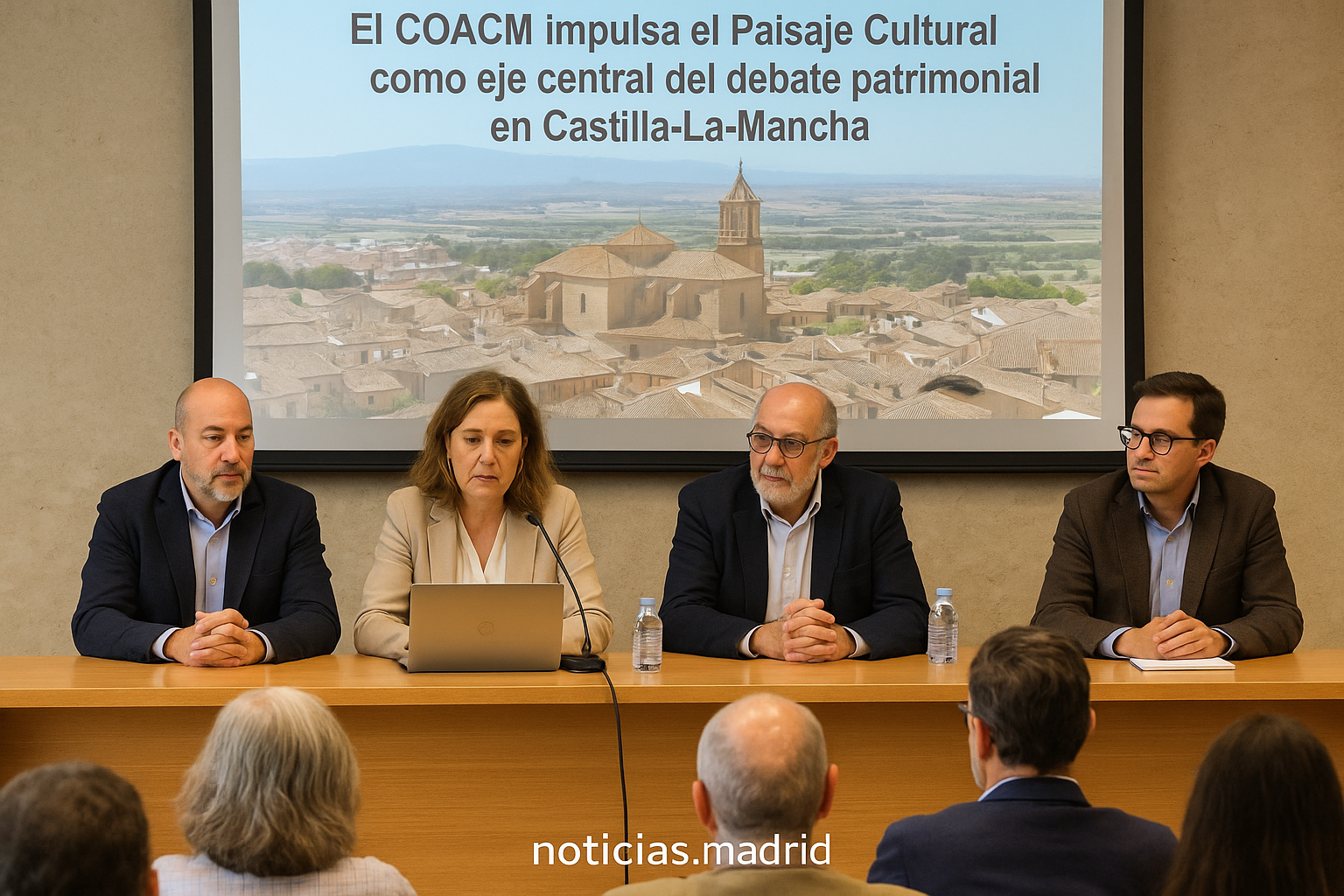 El COACM impulsa el Paisaje Cultural como eje central del debate patrimonial en Castilla-La Mancha