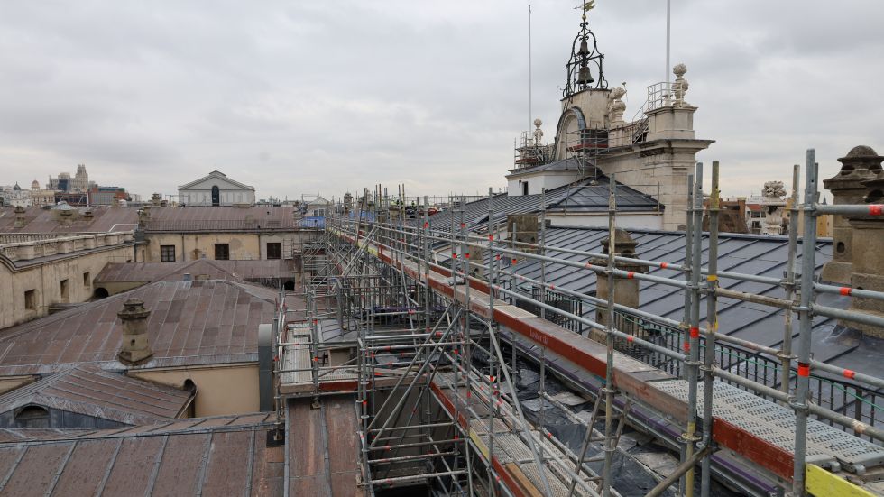 El Palacio Real de Madrid Entra en la Etapa Final de la Renovación de su Cubierta para Optimizar Conservación y Eficiencia Energética