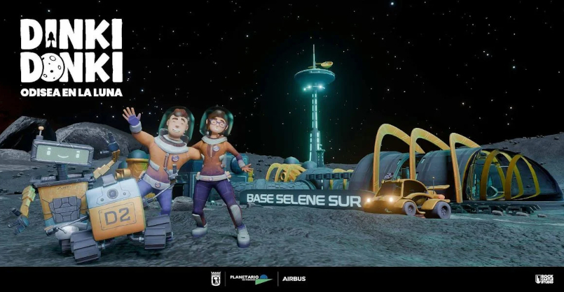 El Planetario de Madrid y Airbus presentan una nueva película infantil inmersiva