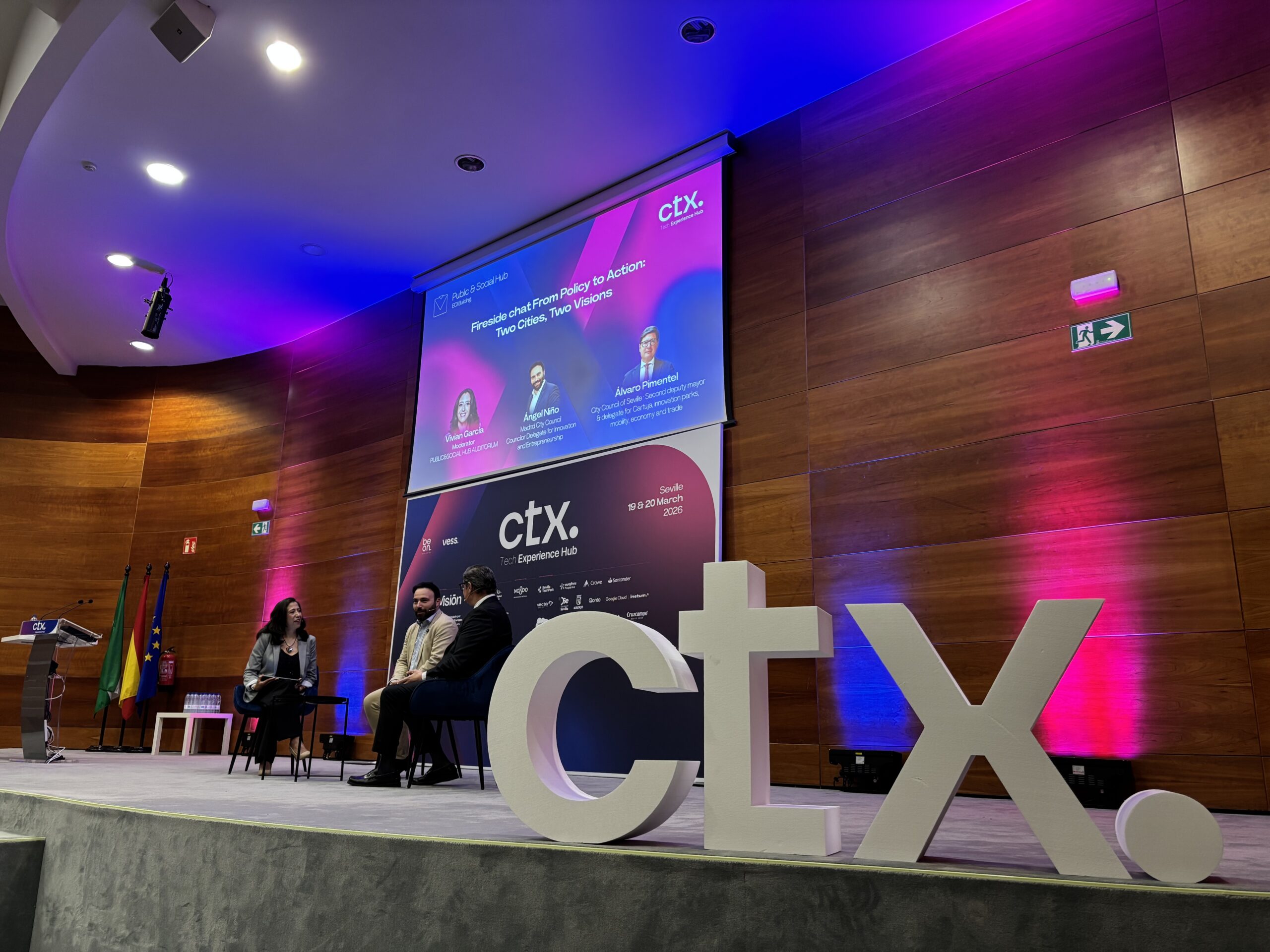 El Ayuntamiento de Madrid exhibe el talento emprendedor de la capital en el encuentro tecnológico CTx Tech 2026 de Sevilla