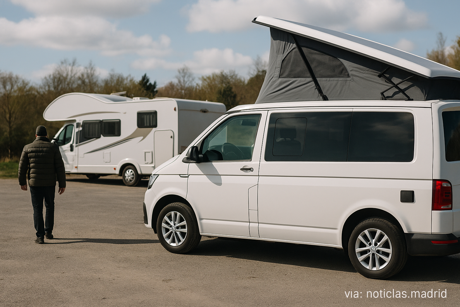 El auge de las autocaravanas y campers impulsa un aumento del 84% en las matriculaciones en febrero