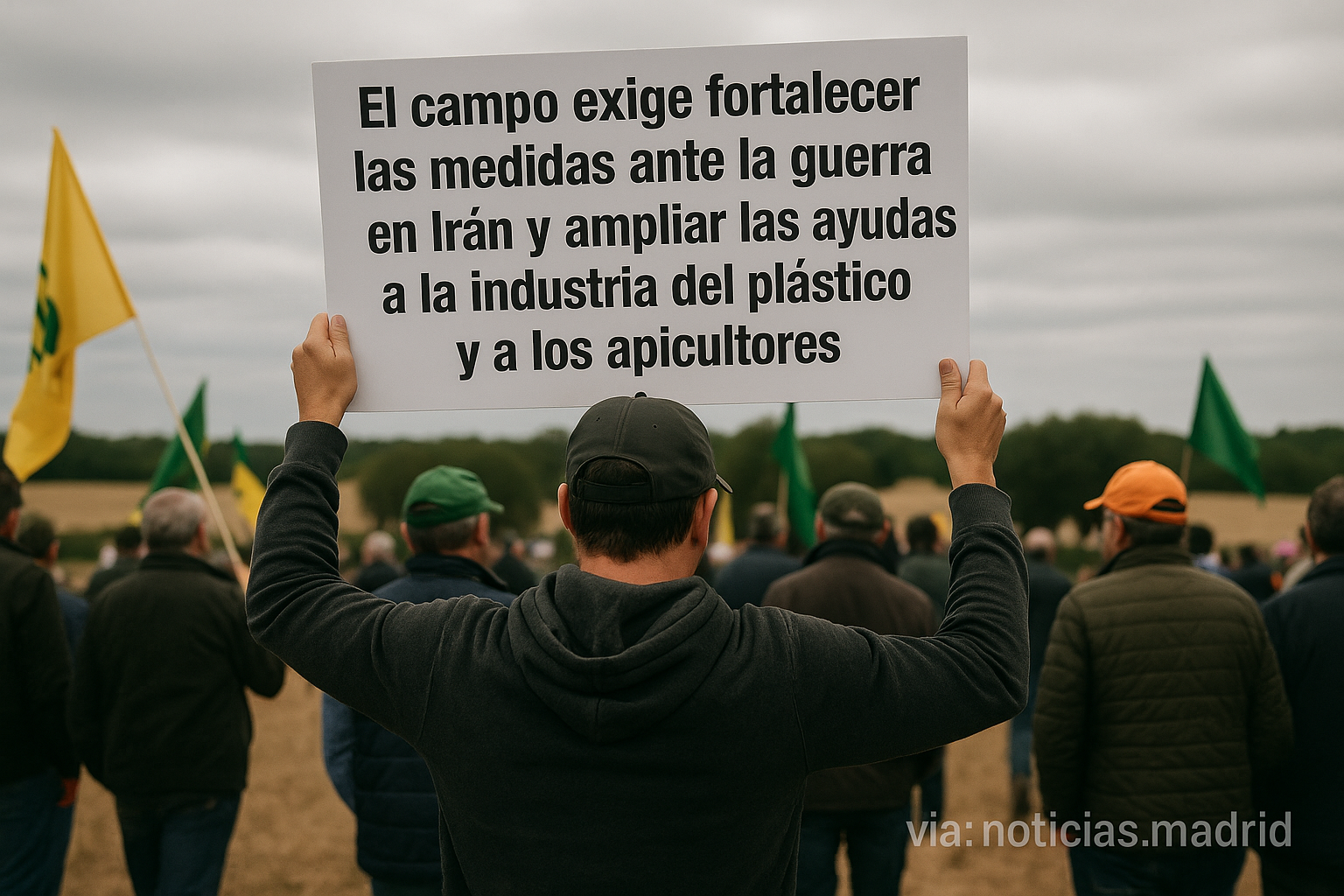 El campo exige fortalecer las medidas ante la guerra en Irán y ampliar las ayudas a la industria del plástico y a los apicultores
