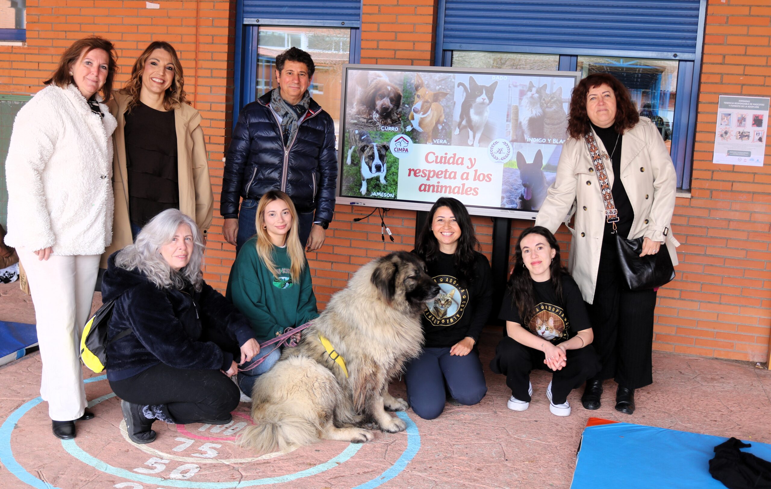 El colegio Ernest Hemingway organiza una jornada educativa para escolares sobre la adopción y tenencia responsable de animales.