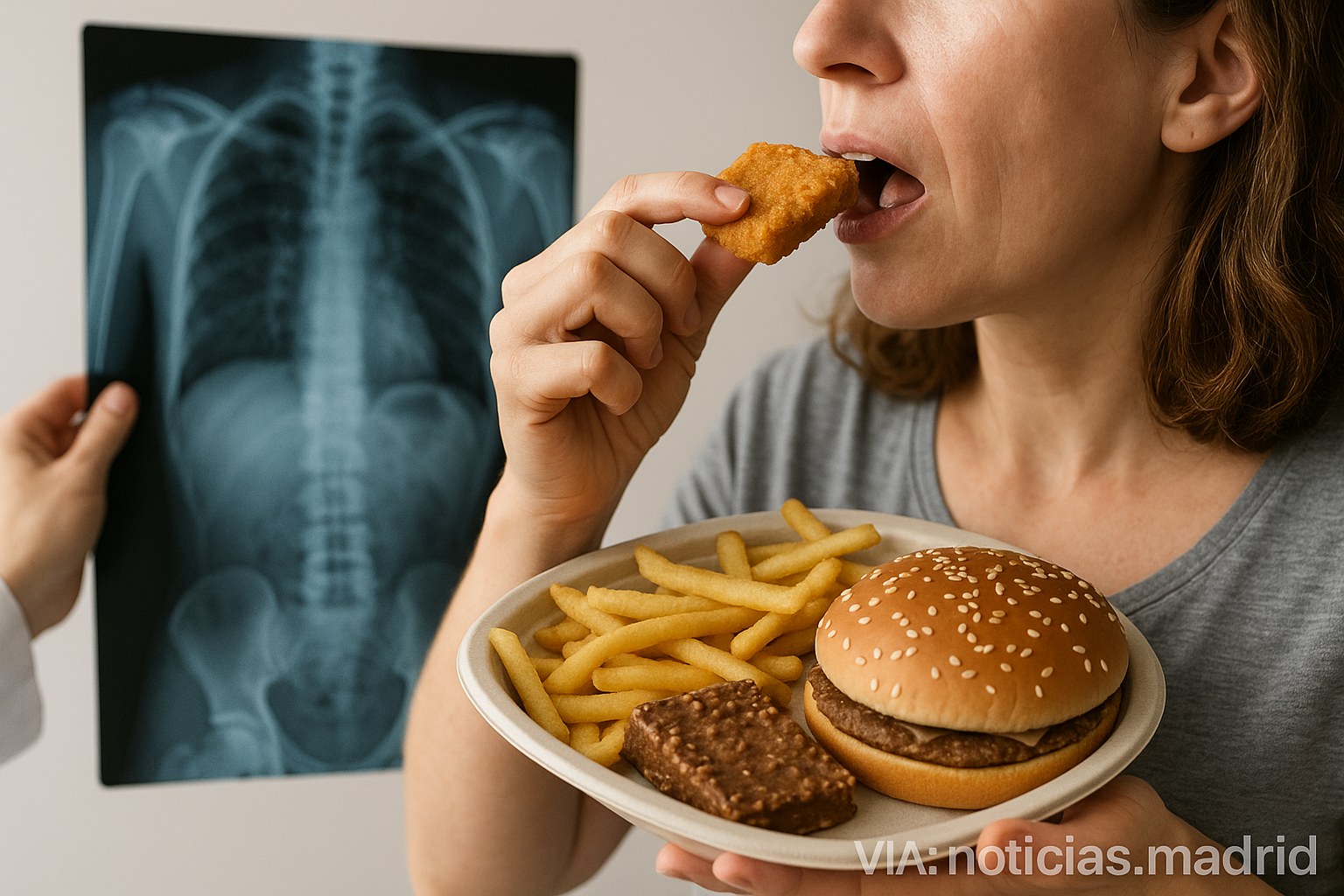 El consumo de alimentos ultraprocesados perjudica la salud ósea, advierten los investigadores