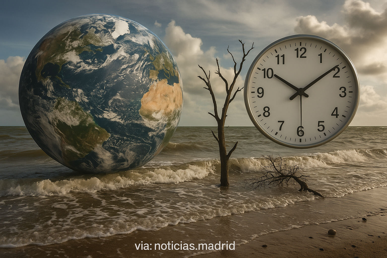 El impacto del cambio climático en la rotación terrestre y la duración de los días debido al ascenso del nivel del mar