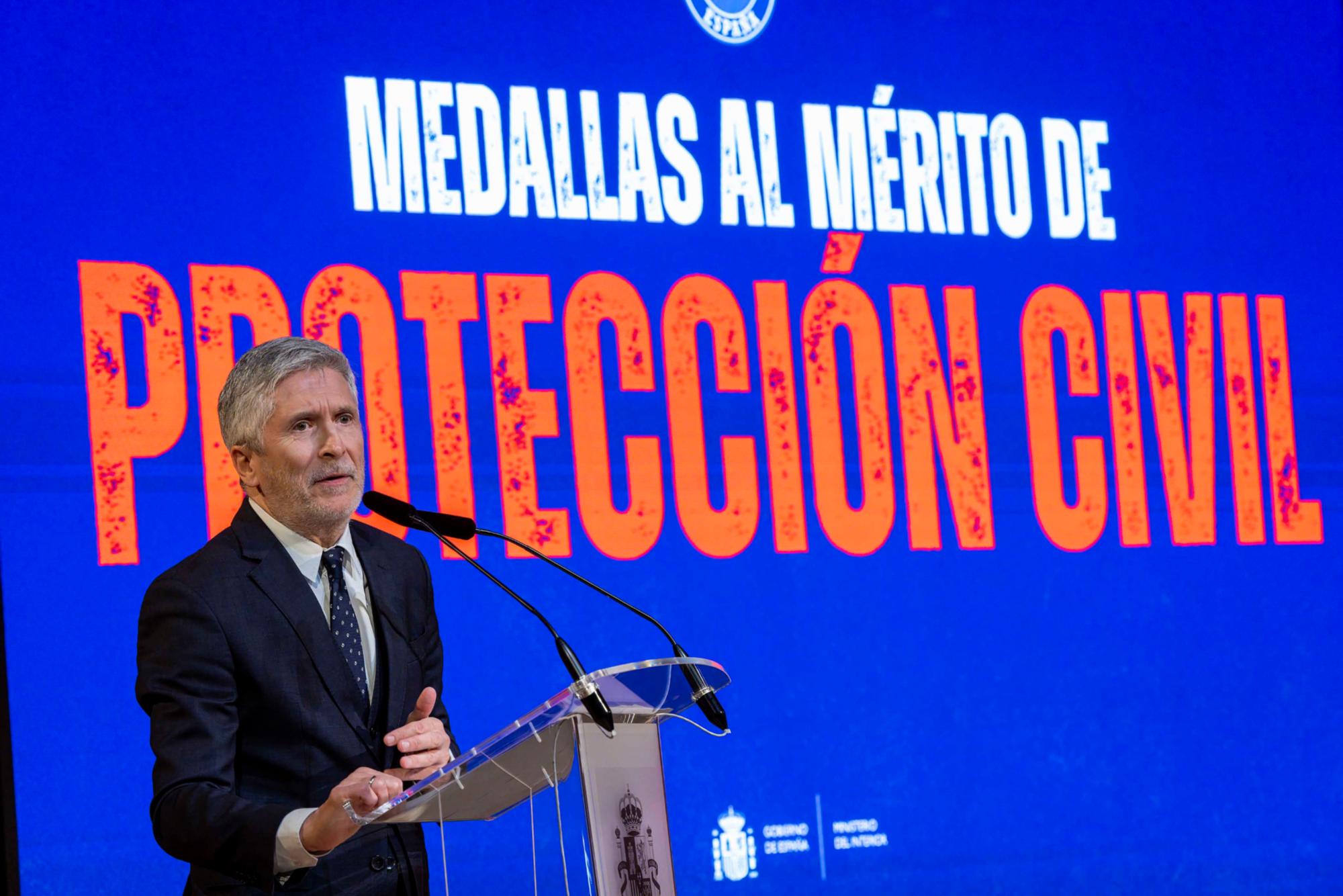 El pueblo de Adamuz recibe la medalla de oro al Mérito de la Protección Civil entregada por el Ministerio del Interior