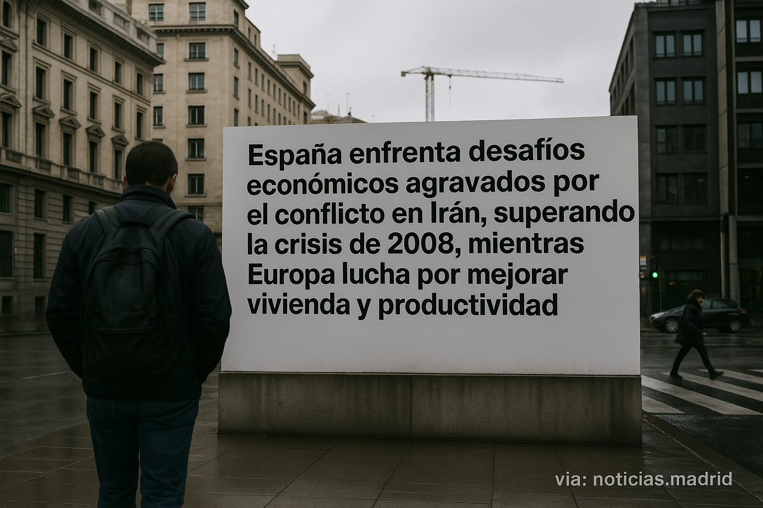 España enfrenta desafíos económicos agravados por el conflicto en Irán, superando la crisis de 2008, mientras Europa lucha por mejorar vivienda y productividad