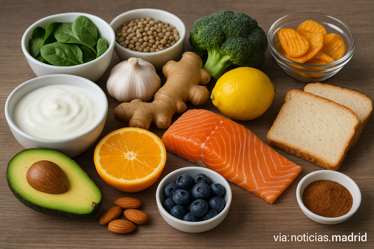 Estrategias alimenticias para potenciar las defensas del organismo: alimentos clave y recomendaciones a evitar