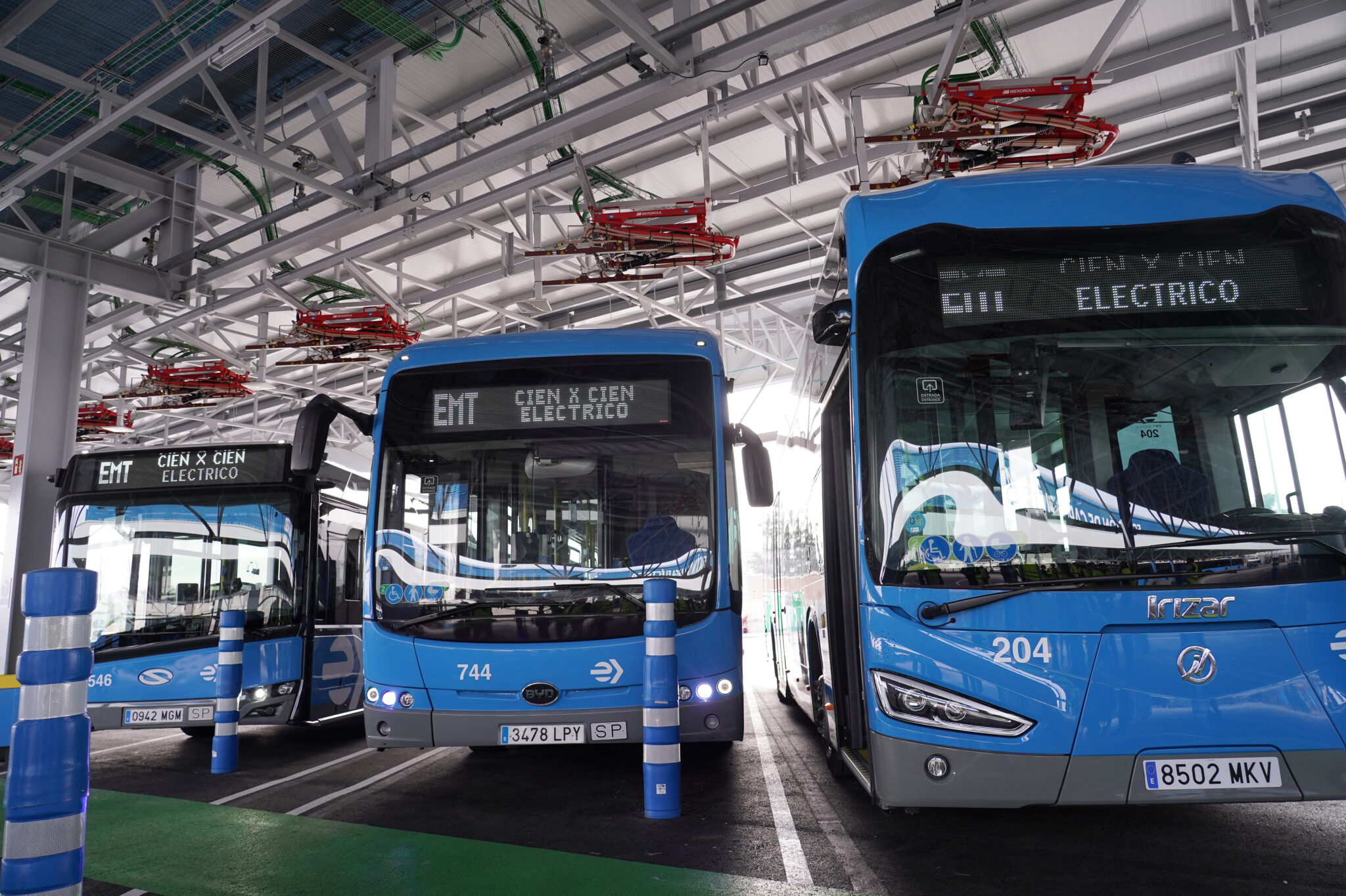 Expansión de la Flota Ecológica: Madrid Sumará 120 Nuevos Autobuses Eléctricos a EMT, Incluyendo 30 Articulados