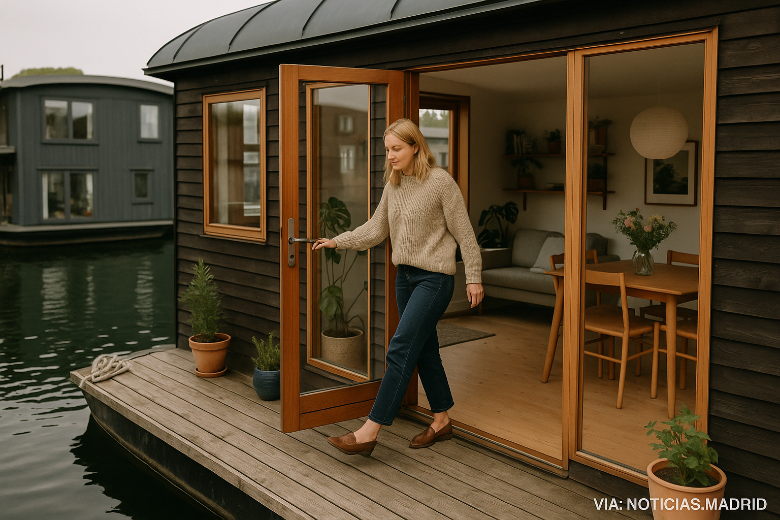 Descubriendo las Husbåd: Casas Flotantes de Copenhague y Su Interior