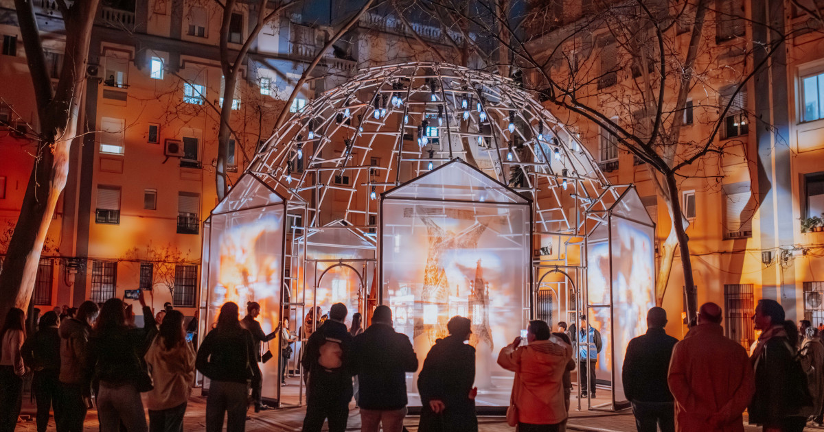 Gran Éxito de Asistencia en la Tercera Edición de LuzMadrid con Más de 110.000 Visitantes