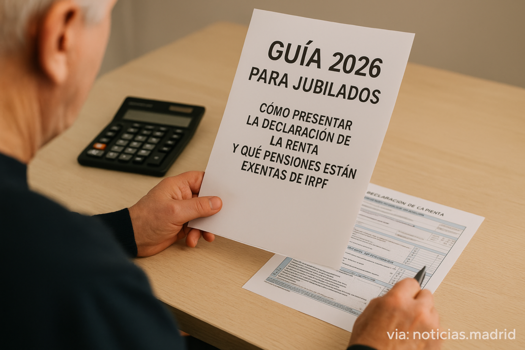 Guía 2026 para jubilados: cómo presentar la Declaración de la Renta y ...