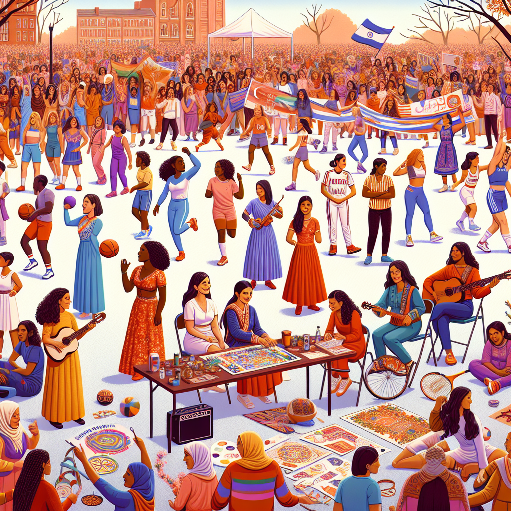 Hortaleza celebra el Día Internacional de la Mujer con actividades culturales y deportivas.