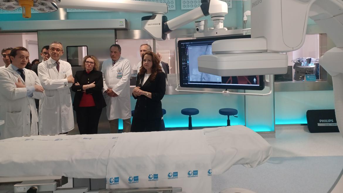 Hospital Clínico San Carlos de Madrid estrena innovador quirófano híbrido cardiovascular pionero en España