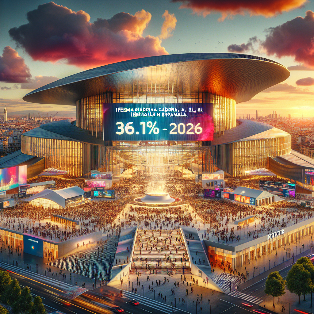 Ifema Madrid lidera en 2026 con el 36,1% de ferias internacionales en España.