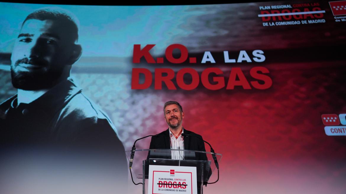 El consejero Miguel Ángel García Martín durante la presentación de la nueva campaña