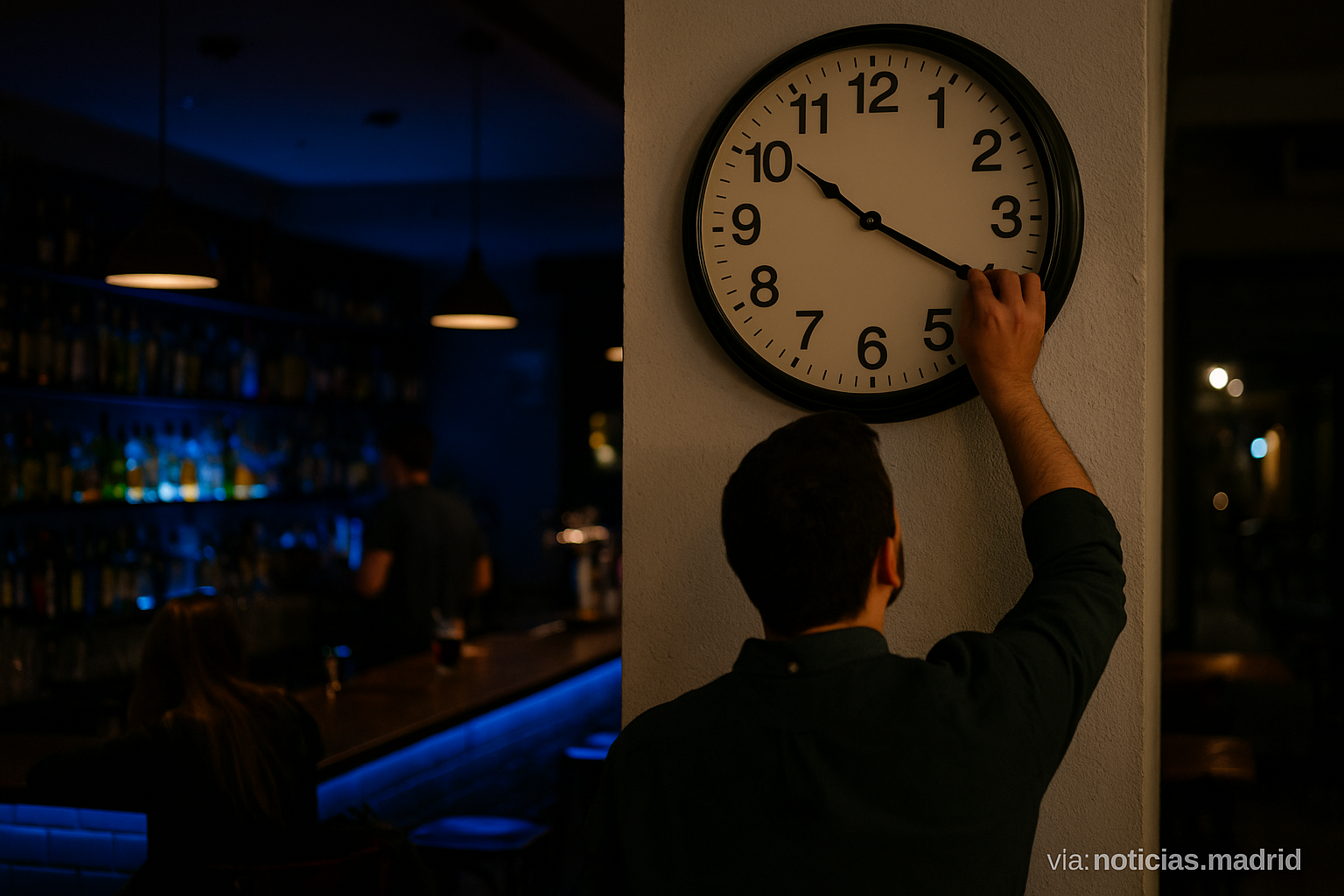 Impacto del cambio de hora en la economía local y el sector de hostelería y ocio nocturno