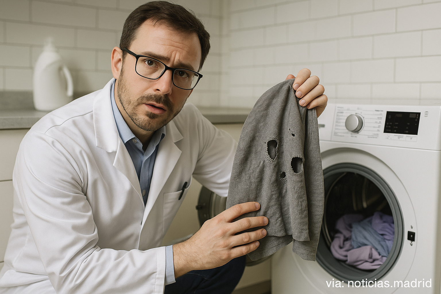 Ingeniero Químico advierte sobre el impacto del desgaste en la ropa durante el lavado doméstico