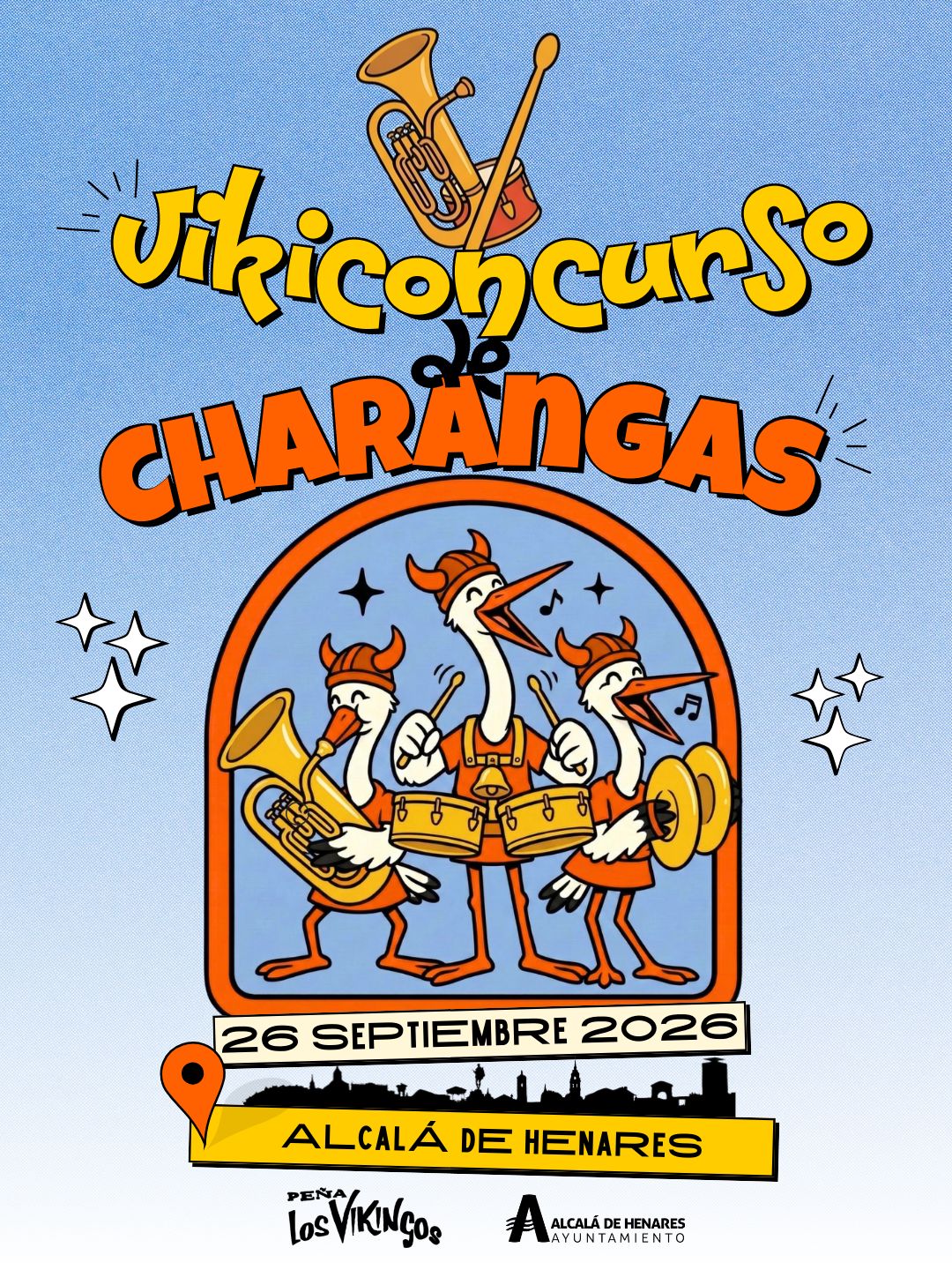 Inscripciones abiertas para el V Concurso de Charangas 2026, que tendrá lugar el 26 de septiembre.