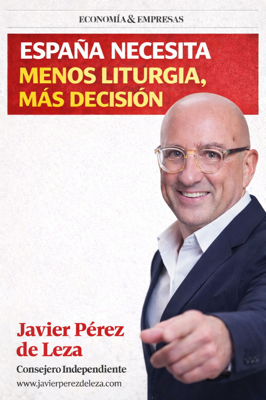 Javier Pérez de Leza Aboga por Mayor Independencia en los Consejos de Administración en España
