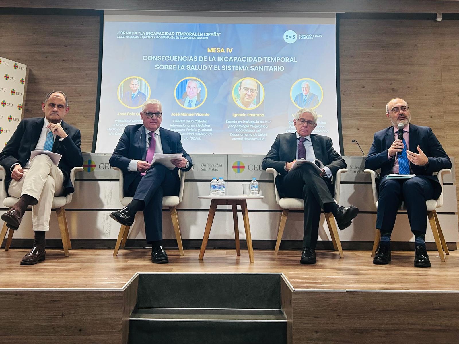 Expertos en economía y salud reclaman soluciones urgentes para la gestión de la Incapacidad Temporal