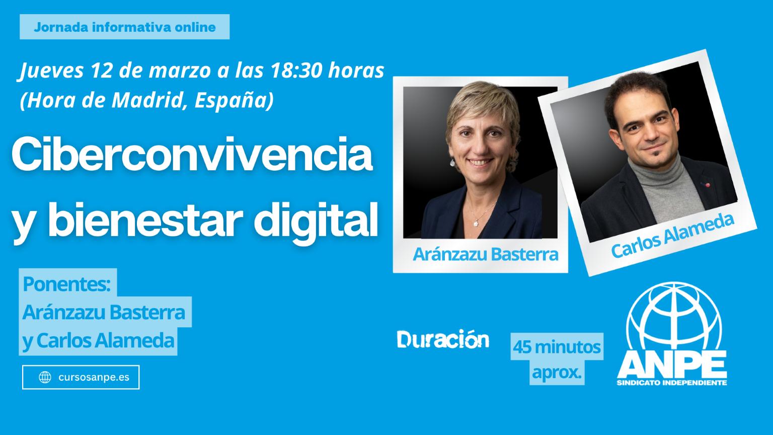 Jornada Virtual para Promover la Ciberconvivencia y el Bienestar Digital en Instituciones Educativas