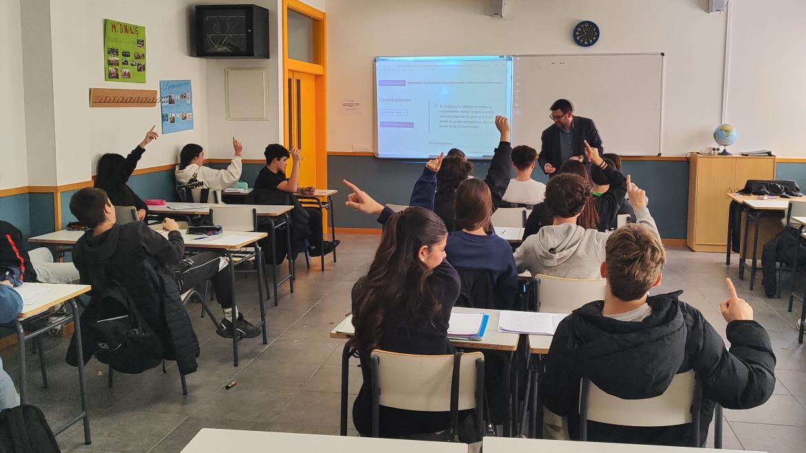 La Comunidad de Madrid Promueve Sesiones con la Comisión Europea para Enseñar a Estudiantes sobre la UE