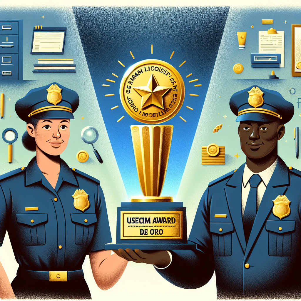 La Policía Local es Galardonada con el Prestigioso USECIM Award de Oro por Excelencia en Gestión