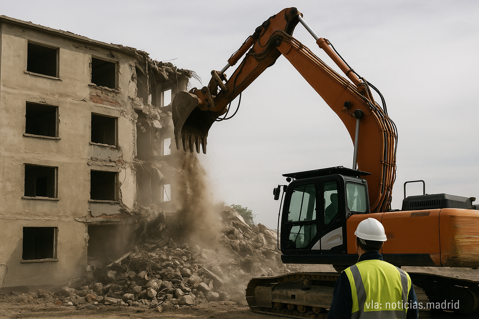 La demolición de Operación Campamento concluirá en junio y comenzará la construcción una vez aprobado el proyecto de urbanización