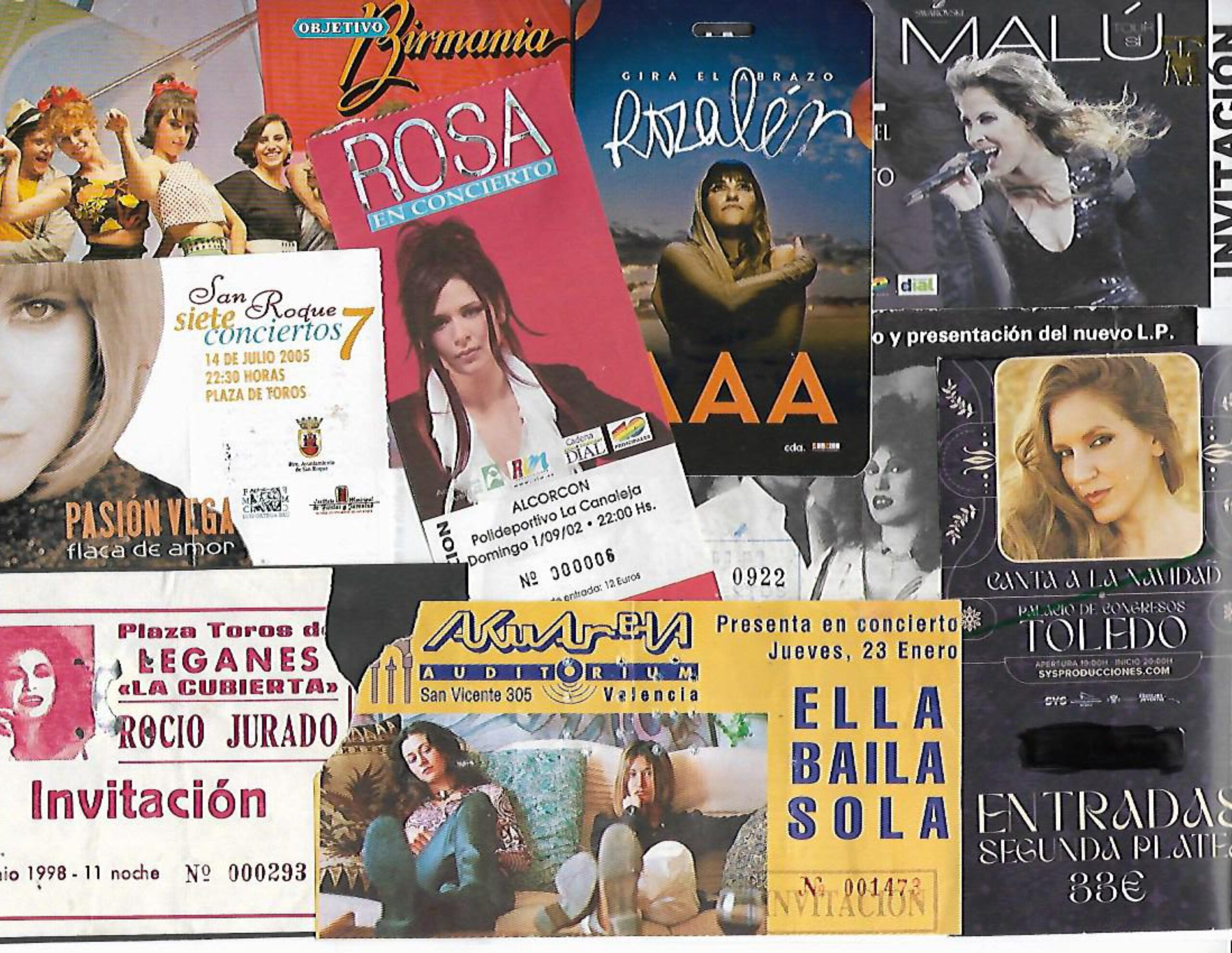 La exposición ‘Mujeres en la música’ destaca a icónicas artistas como Rocío Jurado, Rosalía y Aitana mediante imágenes y materiales exclusivos.