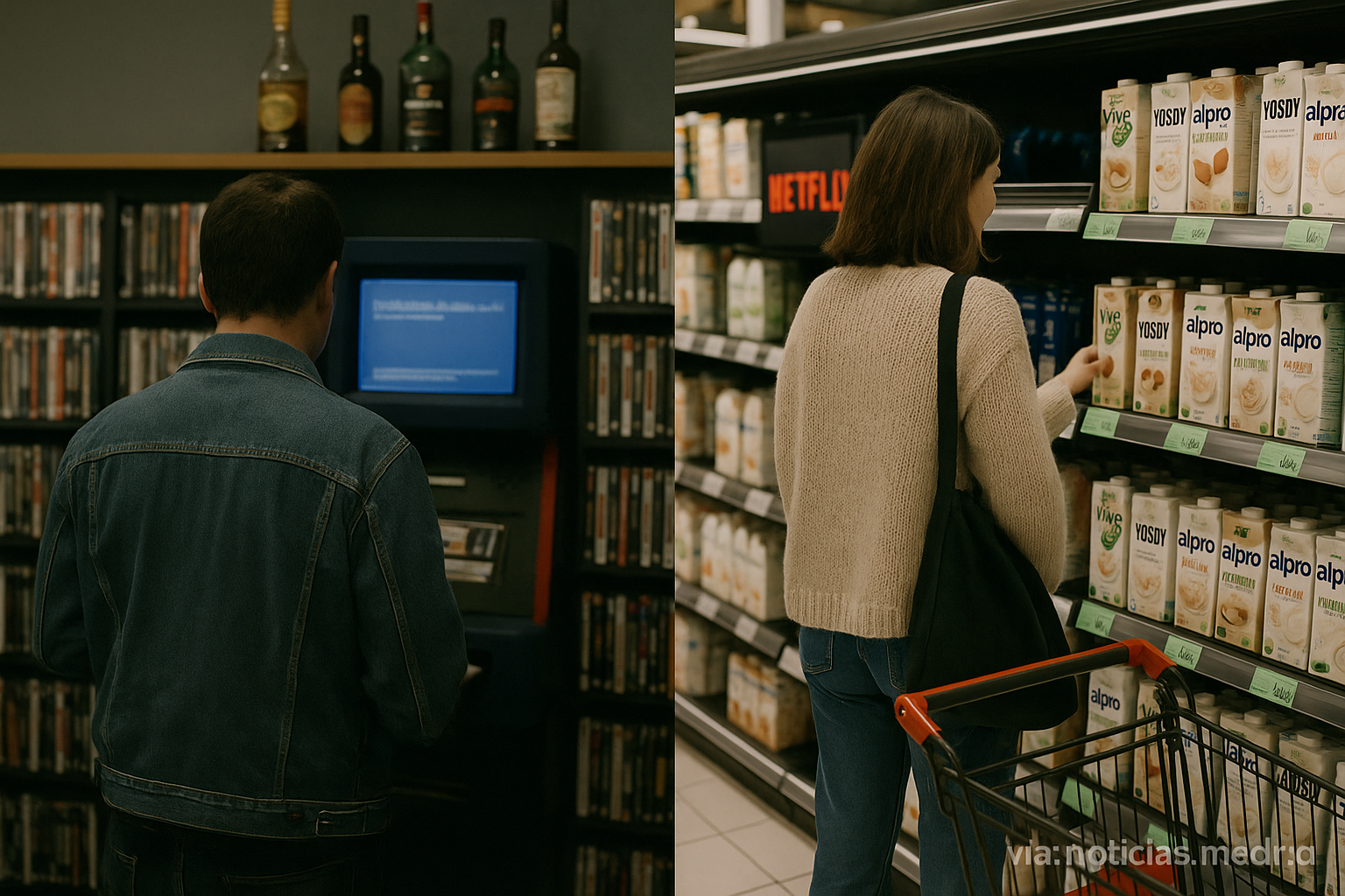 La transformación de los patrones de consumo: del videoclub y el brandy a Netflix y las bebidas vegetales en la medición de la inflación del INE