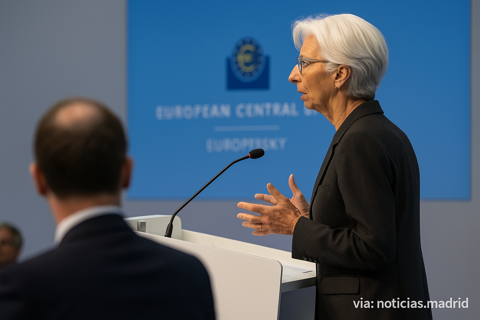 Lagarde advierte que el BCE podría subir los tipos de interés si la inflación se desvía del 2% debido al impacto de la guerra en Irán