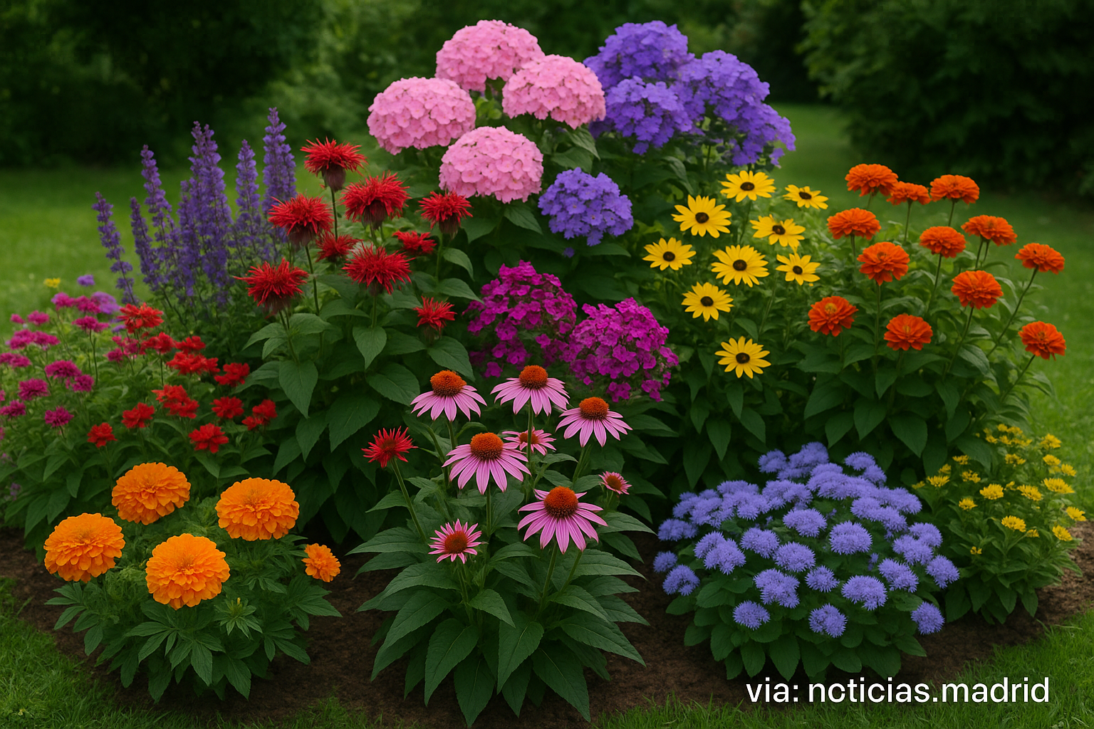 Las Nueve Plantas que Convertirán tu Jardín en un Espectáculo de Flores en Pocas Semanas