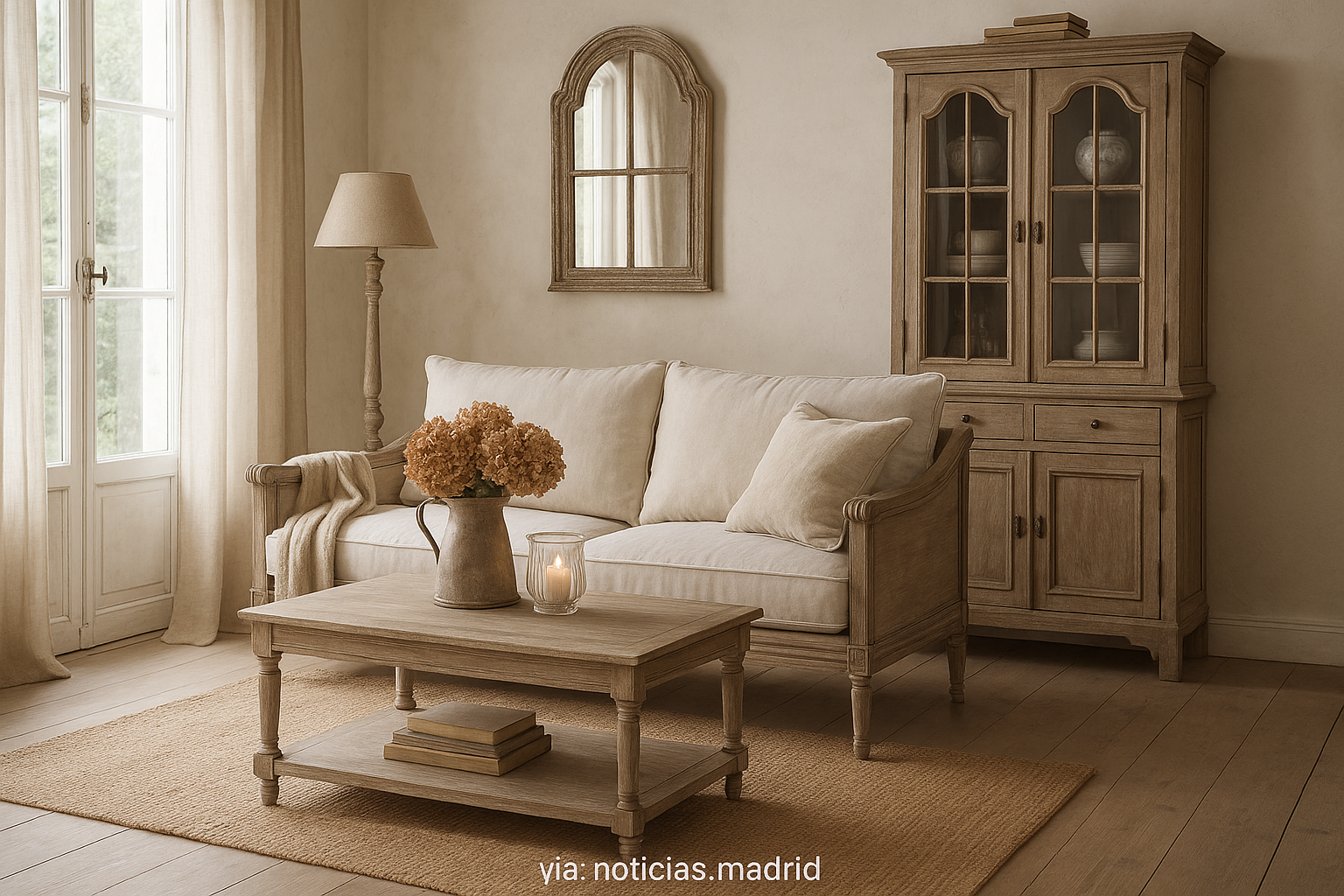 Loberon 2026: Explorando el Encanto del Romanticismo con Madera Envejecida y Tonos Naturales