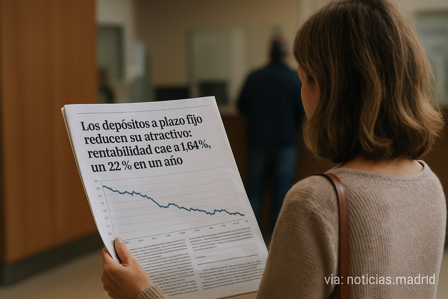 Los depósitos a plazo fijo reducen su atractivo: rentabilidad cae a 1,64%, un 22% en un año