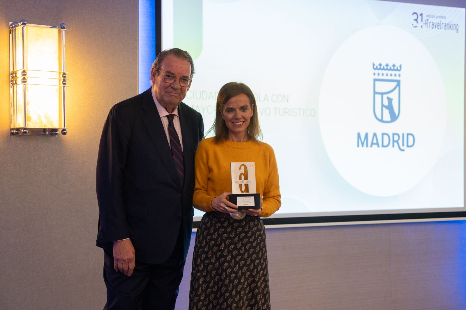 Madrid Brilla con Fuerza al Ser Nombrada Principal Destino Turístico en los XXXI Premios Travelranking
