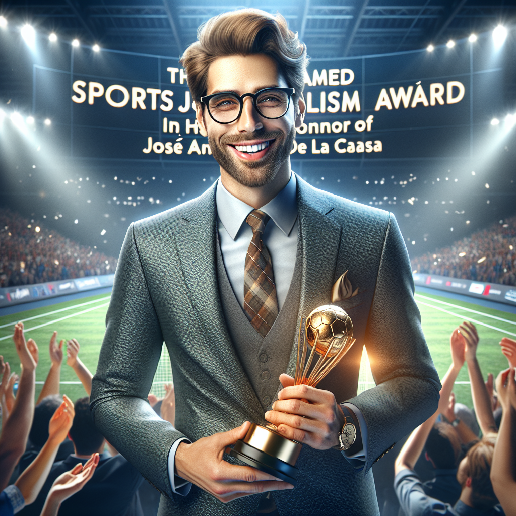 Manolo Lama, Reconocido con el Prestigioso Premio de Periodismo Deportivo José Ángel de la Casa