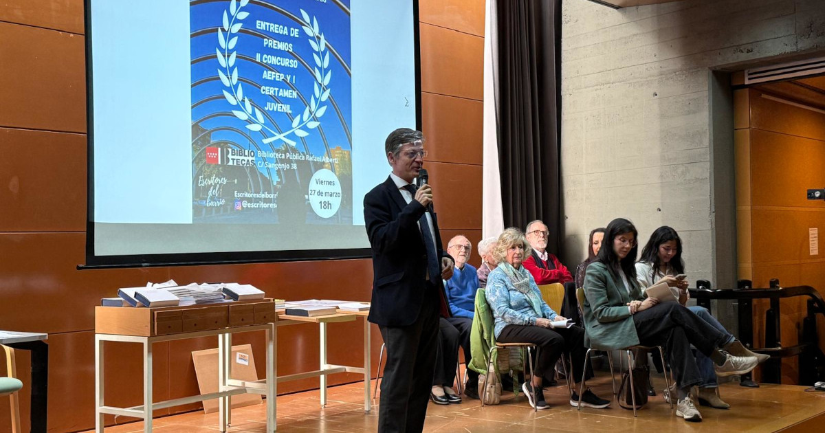 Martínez Páramo presenta la segunda edición de la Feria del Libro de Fuencarral-El Pardo
