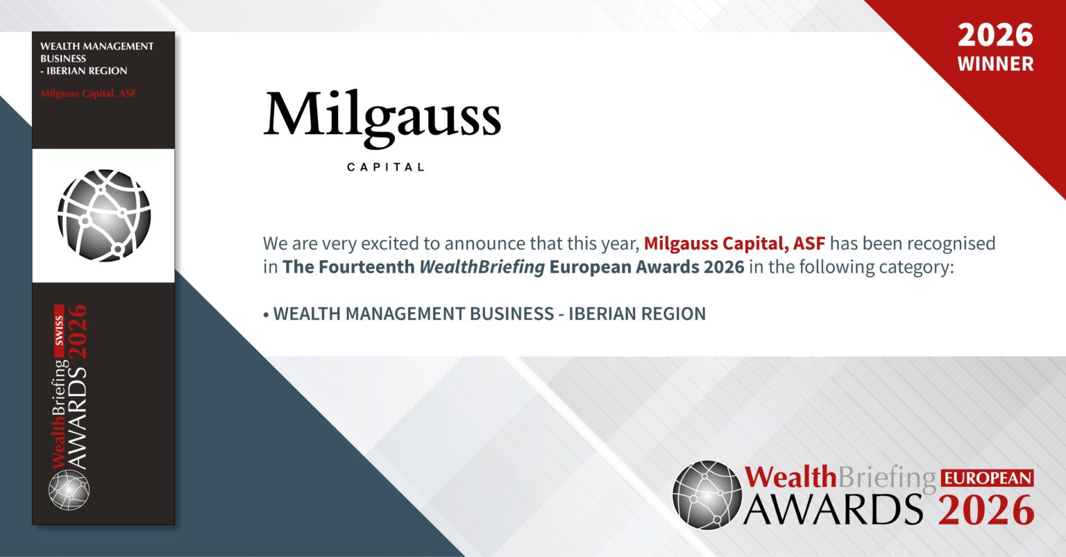 La andorrana Milgauss Capital, ASF recibe en Londres el prestigioso galardón a la Mejor Gestión de Patrimonios de la península ibérica