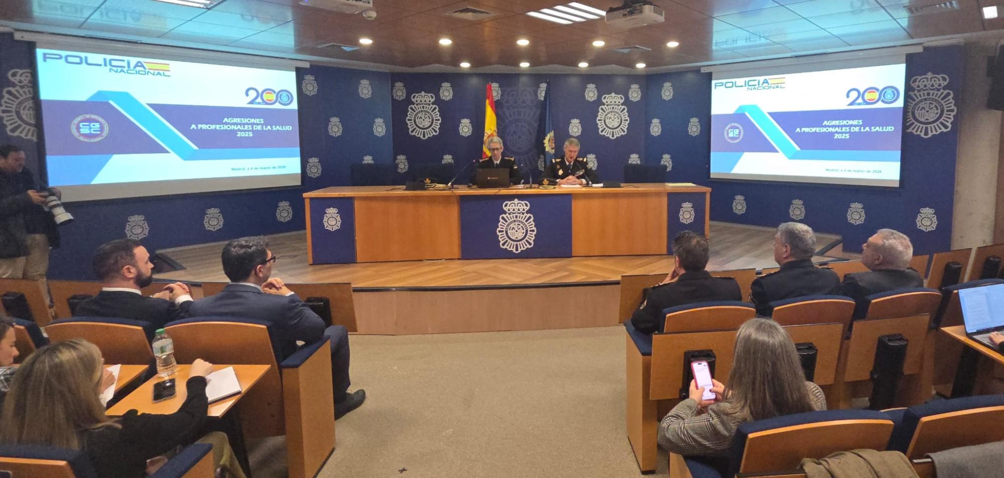 Ministerio del Interior presenta en Canillas el informe sobre agresiones a profesionales sanitarios en 2025