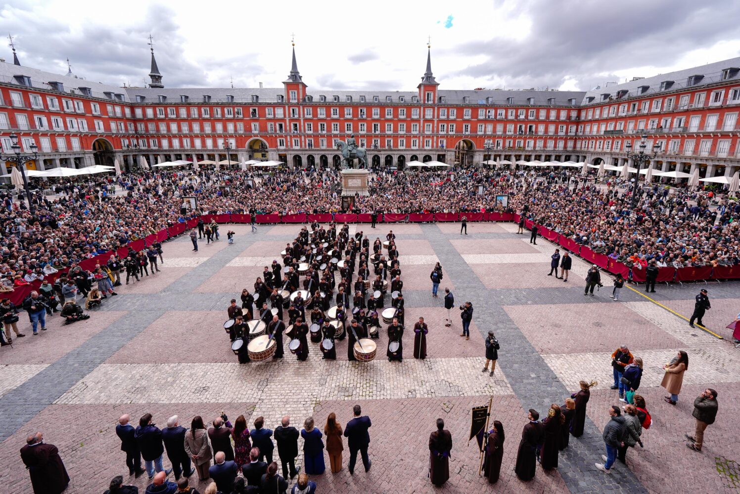 Imagen de archivo de la tamborrada 2025