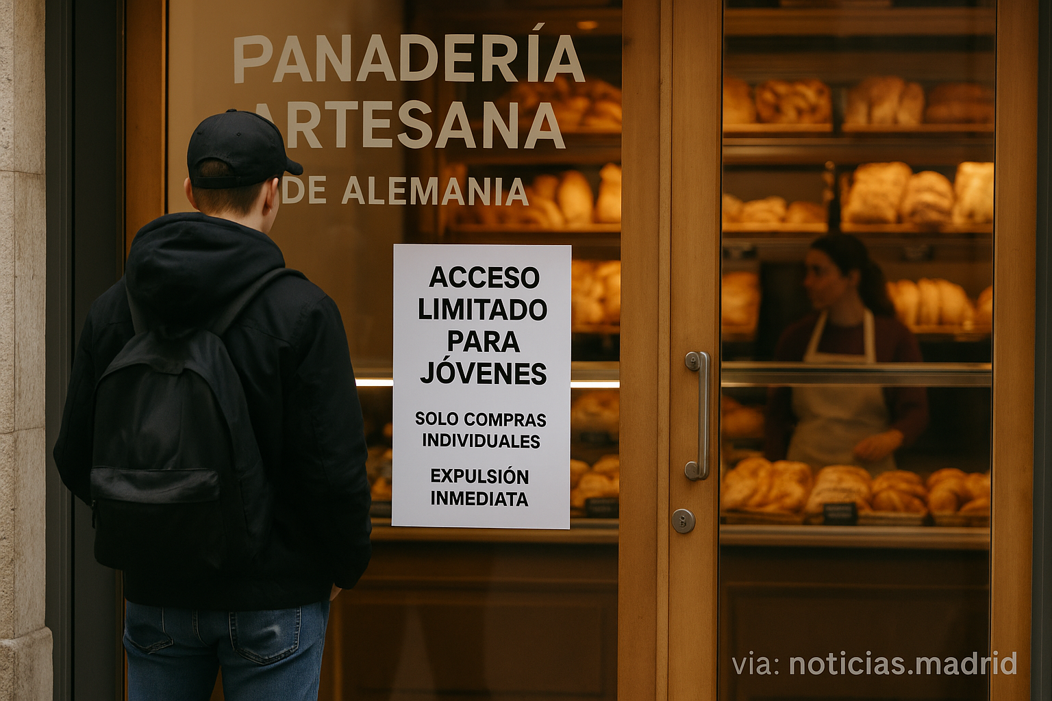 Una panadería en Alemania. (Lukas