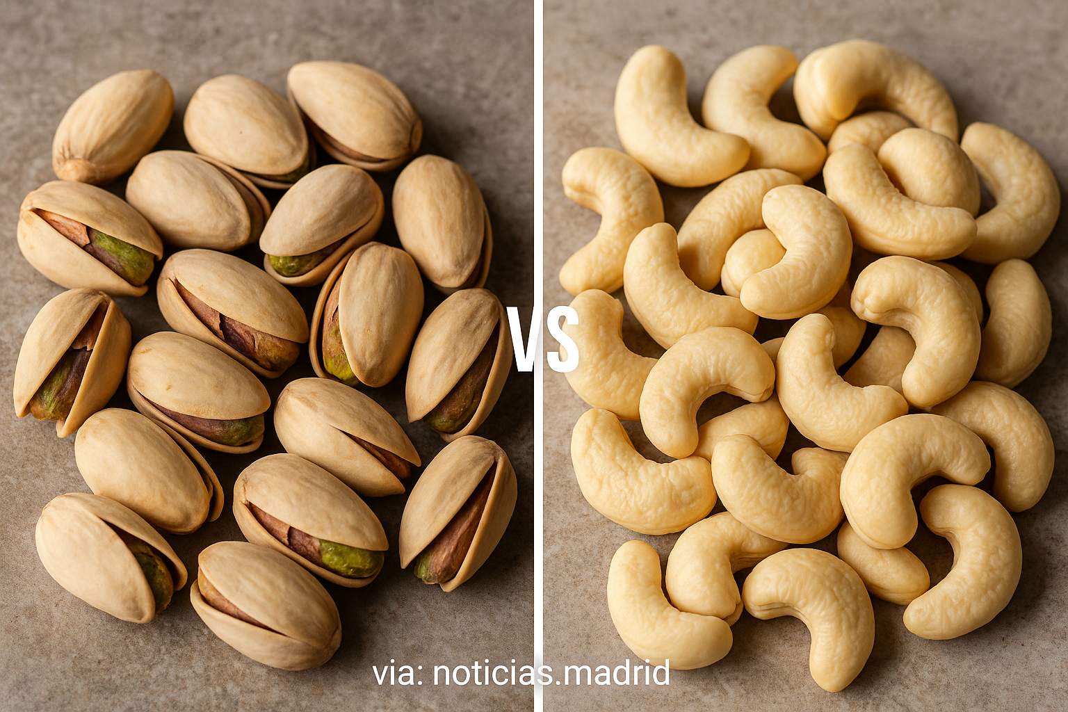 Pistachos versus castañas de cajú: la opción más saludable según expertos