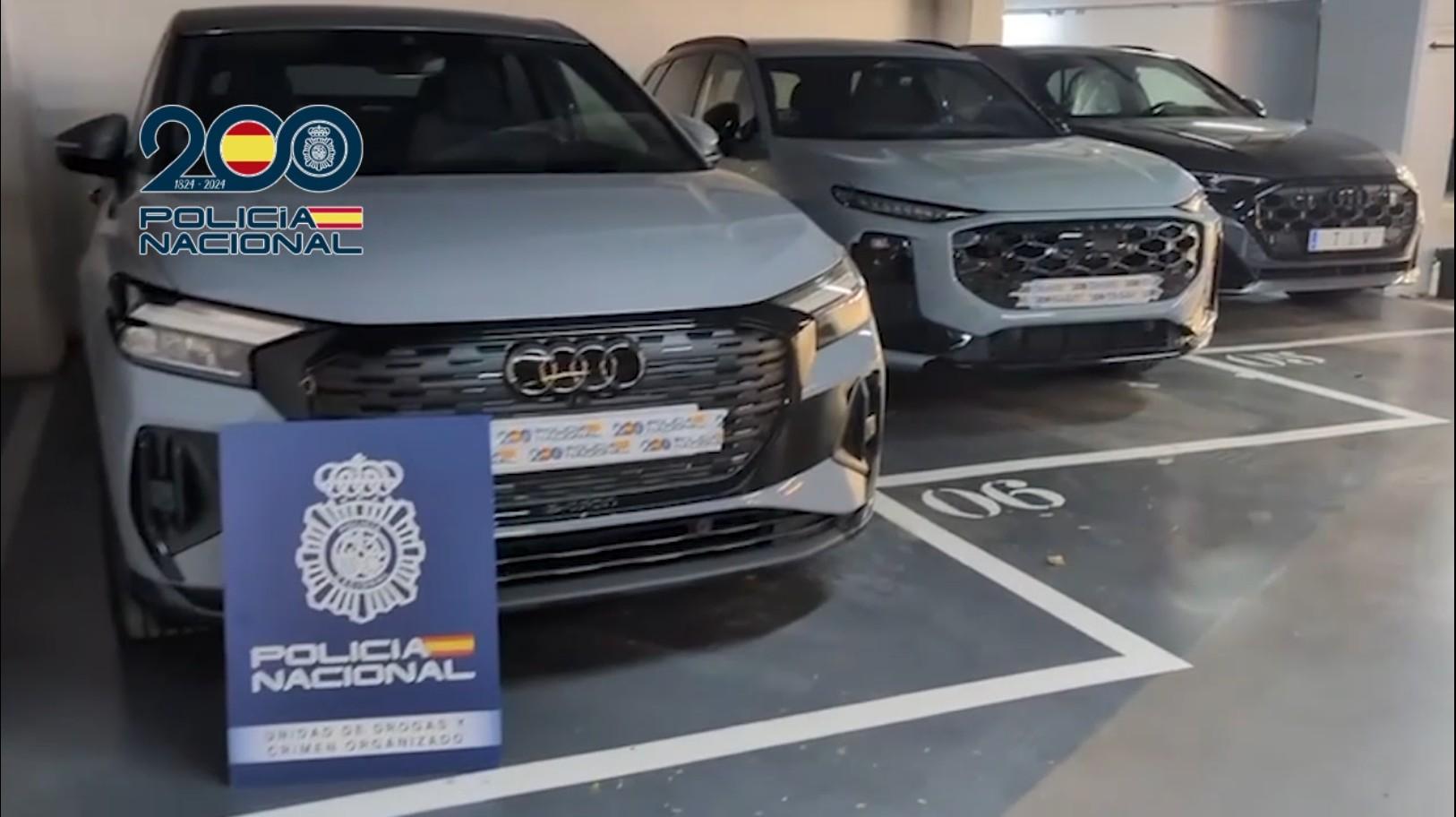 Policía Nacional desmantela red criminal que falsificaba documentos en domicilios de líderes para vender vehículos de lujo en Europa