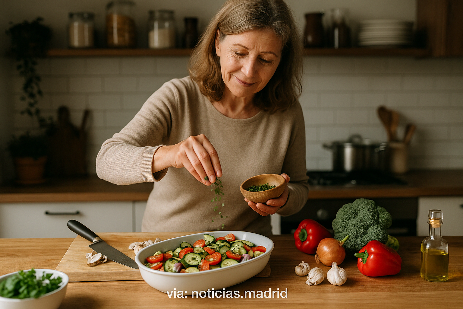 Practicar la cocina casera y explorar nuevas recetas podría disminuir hasta en un 70% el riesgo de desarrollar demencia, revela un estudio